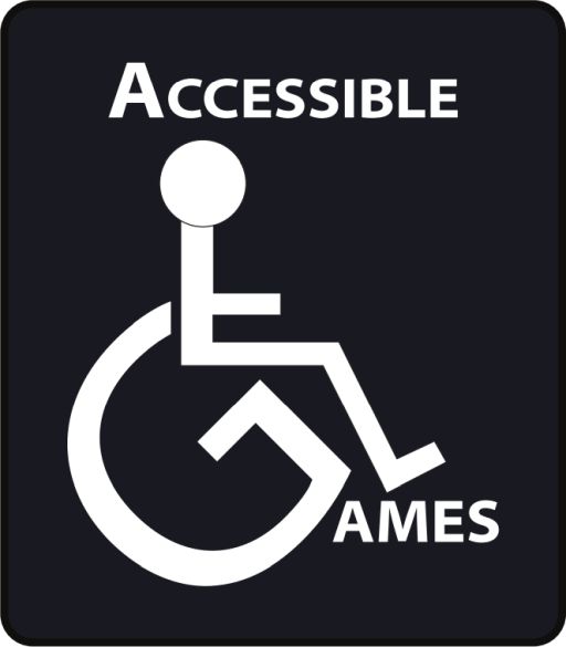 A logo has large letters "AGQ," with smaller words underneath that spell out "Accessible Gaming Quarterly."